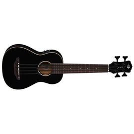 Luna Guitars - Uke Bari-Bass w/ Preamp & Gigbag - Classic Black