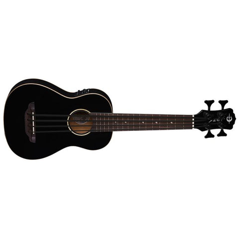 Luna Guitars - Uke Bari-Bass w/ Preamp & Gigbag - Classic Black