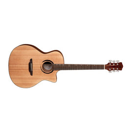 Luna Guitars - Wabi Sabi Grand Concert Cutaway A/E - Solid Spruce Top