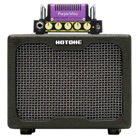 Hotone Purple Wind Mini Amp and Nano Legacy Cabinet with Free Speaker Cable