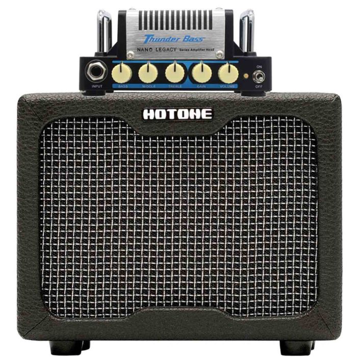 HOTONE　Thunder Bass+Nano Legacy Cabinet Hotone Thunder Bass Mini Amp and Nano Legacy Cabinet with