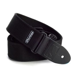 Dunlop Strap D38-09BK SOLID BLACK