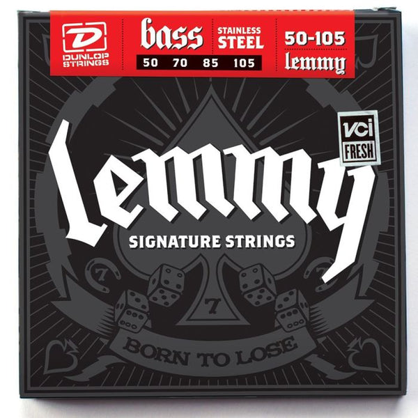 Dunlop LKS50105 BASS-SS HVY-4/Set Electric Strings – DJ BAND
