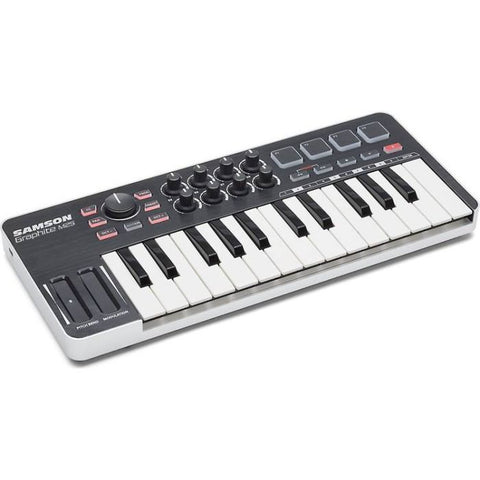 Samson Graphite M25 Mini USB MIDI Keyboard Controller