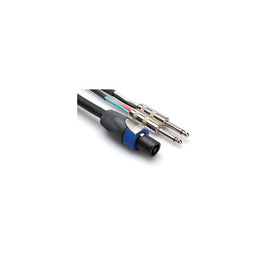 Hosa SKO-425Q 25 Ft. Neutrik speakON to 2 x 1/4 in TS