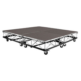 IntelliStage - 13 HIGH 6FT X 6 FT MOBILE DRUM RISER ON 3 1/2 CASTERS