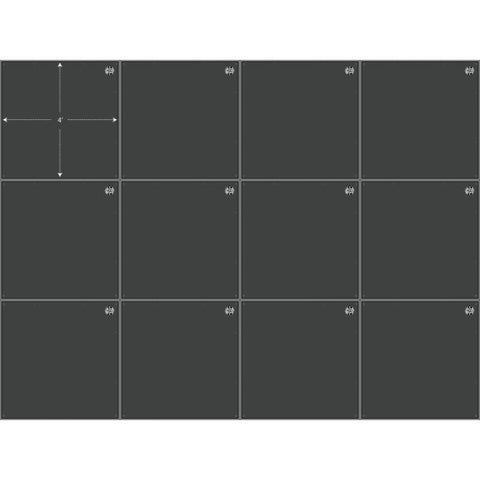 IntelliStage - 24 HIGH COMPLETE STAGE SYSTEM  (12 PCS. OF 24 MATCHING RISERS)