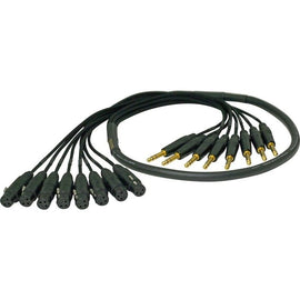 Mogami GOLD 8 TRSXLRF-25 Fan-Out Snake 25ft