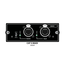 Cat 5 Dual port MADI (order with CSB)
