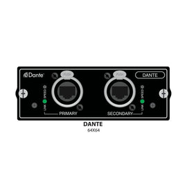 Dual port Cat 5 Dante  card
