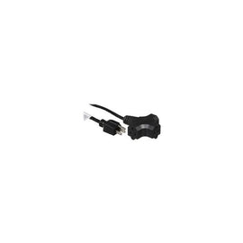 3-Wire Edison AC Extension Cord with Three Plugs, 12 AWG, Black, 25' for Rent for $4.50
