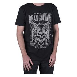 Dean T-Shirt: Dean Skull Black Medium