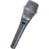 Shure BETA 87A Supercardioid Handheld Condenser Microphone available for rent