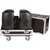 Gator G-TOUR SPKR-212 Transporter Case for Two 12" Speakers
