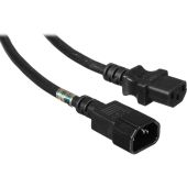 Indoor-Outdoor General Purpose IEC Extension Cord (15') Available For Rent