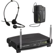 Audio-Technica ATW-901A/H System 9 VHF Wireless Unipak System w/ a PRO 8HEcW Headworn Microphone