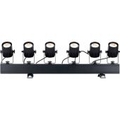 ADJ Saber Bar 6 Six-Head Pinspot Lighting System (WW)