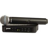 Shure BLX24/B58 Wireless Handheld Microphone System with Beta 58A Capsule (H11: 572 to 596 MHz)