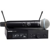 Shure SLXD24/B58 Digital Wireless Handheld Microphone System with Beta 58A Capsule (G58: 470 to 514 MHz)