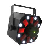 CHAUVET DJ Swarm 5 FX ILS 3-in-1 Multi-Effects with Derby, Lasers, and Strobe
