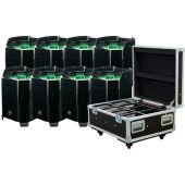 American DJ Element Hex IP FC Pak with Charging Case (8-Pack)