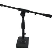 Gator Frameworks Kick Drum / Amplifier Compact Mic Stand with Single-Section Boom