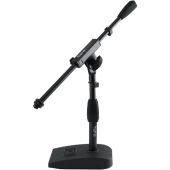 Gator Frameworks Kick Drum / Amplifier Compact Mic Stand with Single-Section Boom