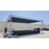 30' X 20' X 12' Tall Truss Structure with Shade Cover For Rent