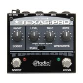 Radial Texas-Pro™ Overdrive and Boost Pedal; Texas-Pro™ - Applications