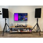 4 Mic, 2 Speaker Karaoke System For Rent