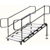 6 Step Adjustable Height Stairs for Rent