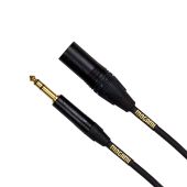 Mogami Gold TRSXLRM-02 Balanced 1/4-inch to XLR Male Cable - 2 foot