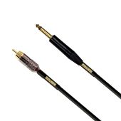 Mogami Gold 12' 1/4" TS Male to RCA Male Audio/Video Patch Cable