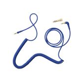 AIAIAI C08 - Coiled Cable w/adaptor - blue - 4mm - 1.5m - Blue