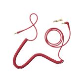 AIAIAI C10 - Coiled Cable w/adaptor - red - 4mm - 1.5m - Red