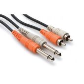 Hosa CPR-204 4m Dual 1/4 in TS to Dual RCA