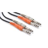 Hosa CSS-201 1m stereo interconnect cable Dual 1/4 in TRS to Same