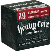 Dunlop Heavy Core Electric Guitar Strings Heavy 6-Pack