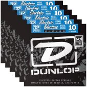 Dunlop 6 sets of DEN1052 Electric Guitar Strings 10-52