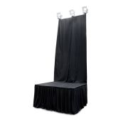 IntelliStage - Back Drop Curtain - Measures 4' x 8' High  (1 pc per pack)