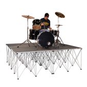 IntelliStage - 32" HIGH COMPLETE DRUM RISER  (4 PCS. OF 32" MATCHING RISERS)
