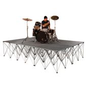 IntelliStage - 32" HIGH COMPLETE DRUM RISER  (6 PCS. OF 32" MATCHING RISERS)