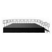 IntelliStage - 24" HIGH COMPLETE STAGE SYSTEM  (18 PCS. OF 24" MATCHING RISERS)