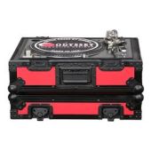 Odyssey Flight Ready Series Turntable Case (Black and Red)
