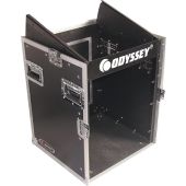 Odyssey Flight Ready ATA Combo DJ Rack Case w/ 10U Slant & 12U Vertical Spaces