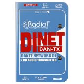 Radial DiNET™ DAN-TX™ 2-Channel Dante Audio Transmitter