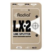 Radial LX2 2-channel Balanced Line Splitter w/Isolation