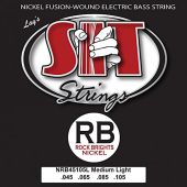 SIT Strings NRB45105L Nickel Plated Bass Guitar Strings, 4-String Medium Light