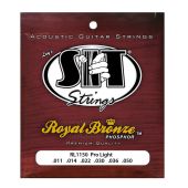SIT Strings RL1150 Phosphor Bronze Acoustic Guitar Strings, Custom