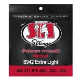 S.I.T. String S942 Extra Light Nickel Wound Electric Guitar String